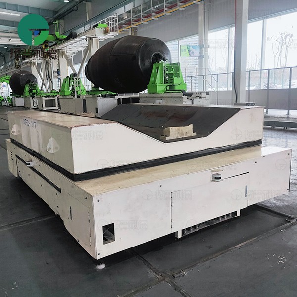 10 Tons Low Voltage Rail Powered RGV for Mold Handling