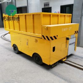 2 Tons Battery Powered Monorail Transfer Cart for Waste Treatment Plants