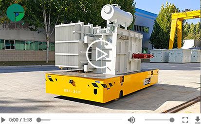 Large Table Battery Trackless Transfer Cart