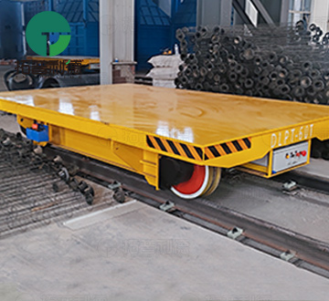 60 Tons Low Voltage Rail Cart Solves Foundry Heavy Casting Handling Dilemma
