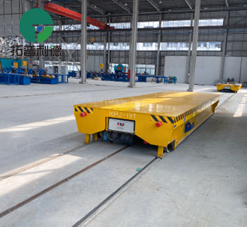 10 Tons Cable Reel Rail Carrier Solves Cross-Plant Mold Handling Dilemma Customer Pain Points
