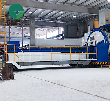 Customized High Temperature Resistant Rail Transfer Cart - Vacuum Furnace Mold Handling New Scheme
