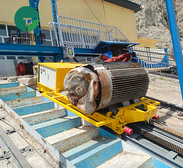 High Capacity Shipyard Transfer Cart for Heavy Load Component Transportation
