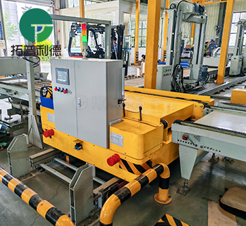 1 Ton Safety Sliding Line Drive Rail Transfer Vehicle for Production Line