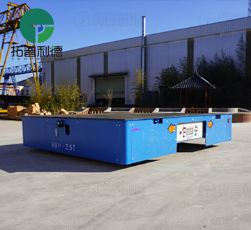 Large Table Battery Operated Without Rail Transfer Cart for Material