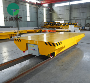 10 Tons Cable Reel Powered Rail Transfer Cart-Efficient Heavy Duty Handling