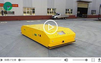Flexible Battery Operated Trackless Automatic Guided Vehicle