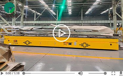 20 Tons Material Handling Trackless Battery Operated AGV