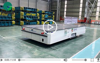 Steering Workshop Battery Drive Trackless Transfer Cart
