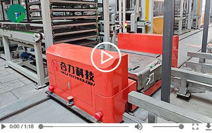 Accurate Docking Battery Operated Rail Guided Vehicle