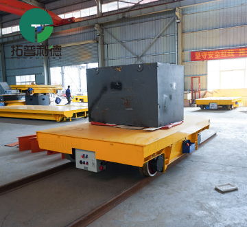 30 Tons Battery Powered Rail Transfer Cart for Building Materials