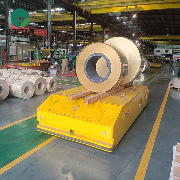 Steering Long Distance Transport AGV for Copper Coil Handling