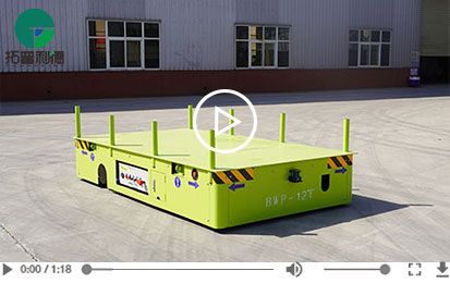 12 Tons Trackless Transfer Cart with Remote Control