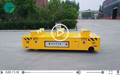 6 Tons V-block Remote Control Trackless Transfer Cart