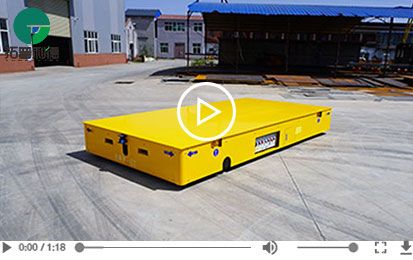 6 Tons Battery Operated Trackless Transfer Cart