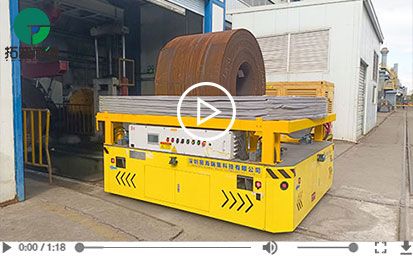 30 Tons Hydraulic Lifting RGV with V-Block