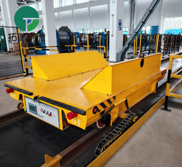 5 Tons Intelligent Rail Guided Vehicle Empowers Foundry Workshops