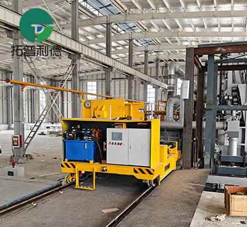 5 Tons Low Voltage Rail Guided Vehicle Helps Aluminum Plant Achieve Precise Transfer