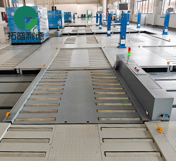 2 Tons Mobile Cable Powered RGV Improves Efficient Heavy Duty Seamless Transfer