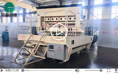 Steering Motorized Trackless Transfer Cart with Tow Hook