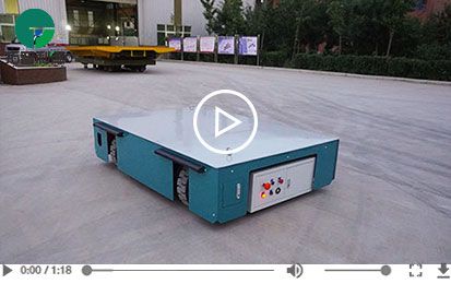 3 Tons Motorized Trackless Transfer Cart