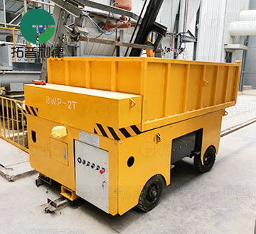 Monorail Lifting Trackless Transfer Cart for Waste Treatment