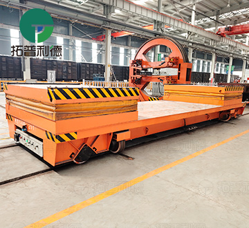 30 Tons Hydraulic Lifting Rail Transfer Cart for Mold Handling