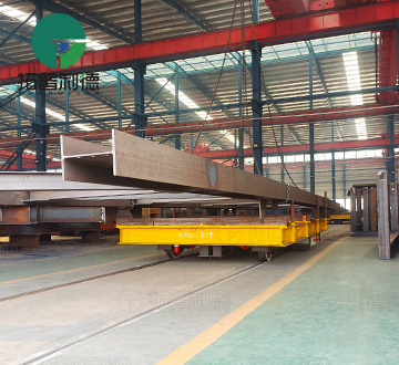 30 Tons Rail Transfer Cart for Steel Plant Mobility