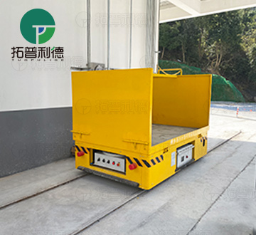 0.4 Tons Battery Rail Transfer Cart for Power Plant