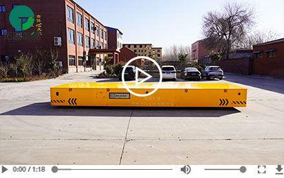 20 Tons Battery Operated Trackless Transfer Cart