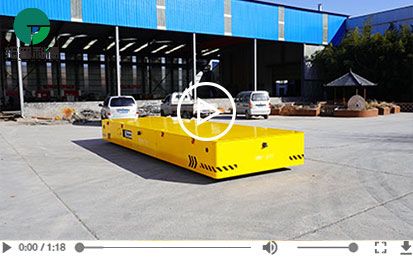20 Tons Automated Control Trackless Transfer Cart