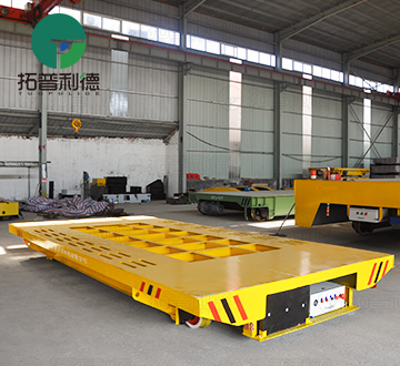 Battery Powered Rail Transfer Cart Enhances Coal Yard Efficiency and Safety