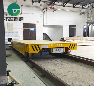 Environment Cable Rail Transfer Cart for workshop