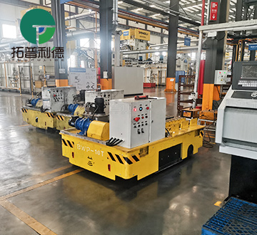 Flexible 10 Tons Transfer Cart for Mold Handling in Workshop