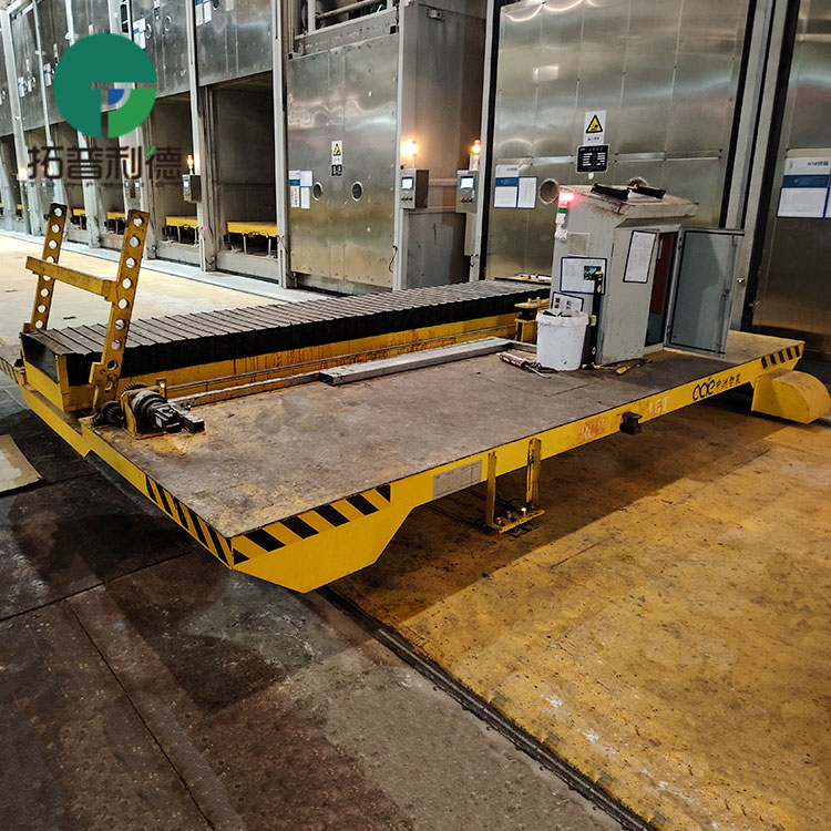 Rail Guided Vehicle for Mold Transport in Workshop