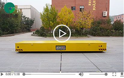 Flexible 10 Tons Battery Trackless AGV