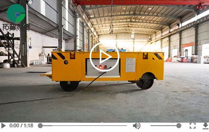 1.5 Tons Battery Operated Without Rail Transfer Cart