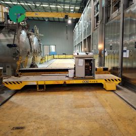 Rail Guided Vehicle for Mold Transport in Workshop