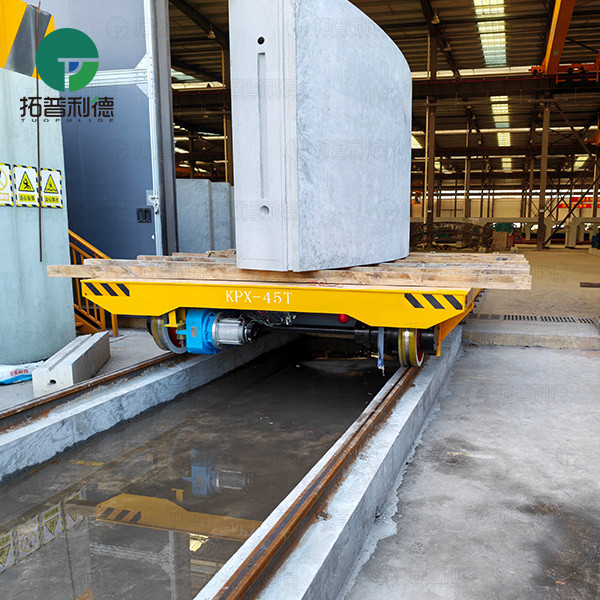 45 Tons Battery Rail Transfer Cart in Industry