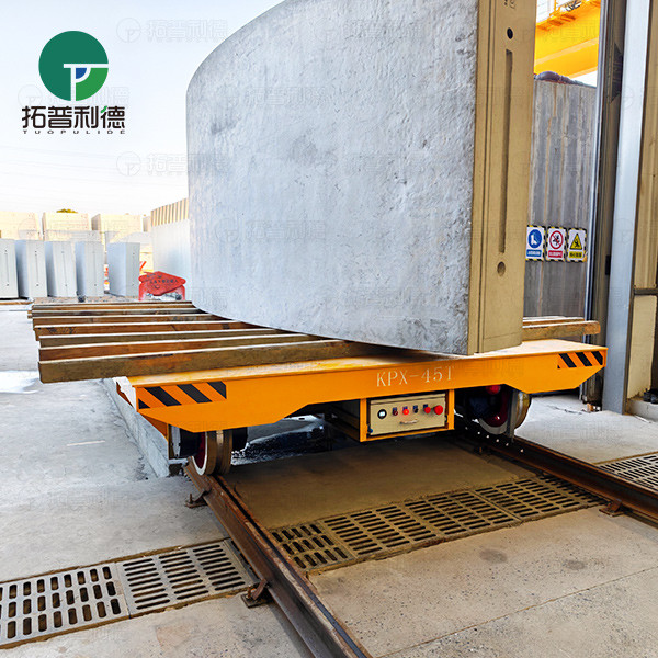 45 Tons Battery Rail Transfer Cart in Industry