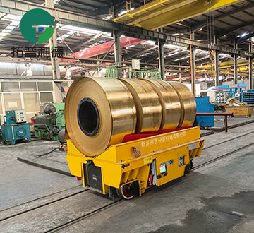 16 MT Battery RGV with V-Block for Coil Handling