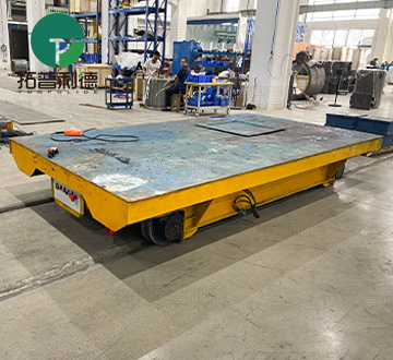 Industrial Rail Transfer Cart for Mold Transportation