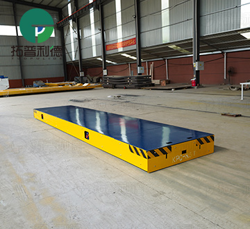 Low height 8.5 Tons Material Handling Transfer Carts for Workshop