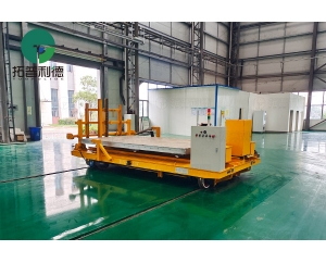 13 MT Rail Transfer Cart with Lifting Device Helps Accurate Handling