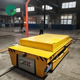 3 Tons Lifting Rail Motorized Transfer Cart for Mold Handling