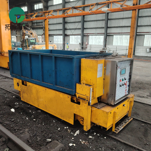 2 Tons Electric Rail Guied Vehicle for Coal Transportation