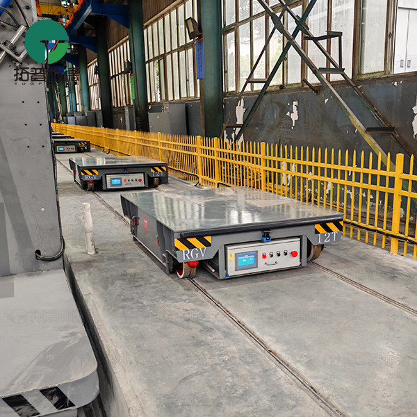 12 Tons Automatic Charging Rail Guided Vehicle for Workshop