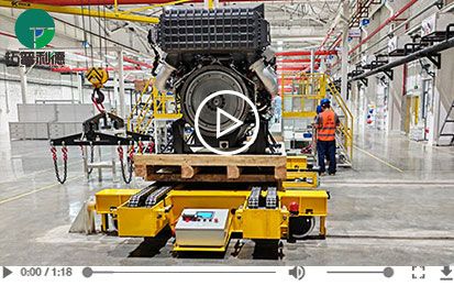15 Tons Battery Operated Rail Guided Vehicle