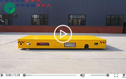 20 Tons Battery Drive Trackless Transfer Cart