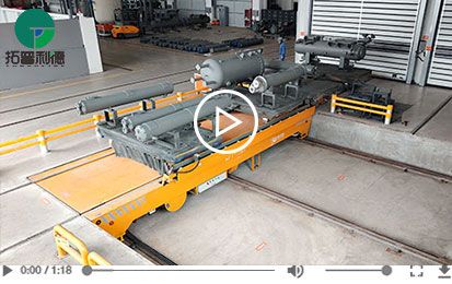 150 Tons Large Mold Carrying Rail Transport Cart